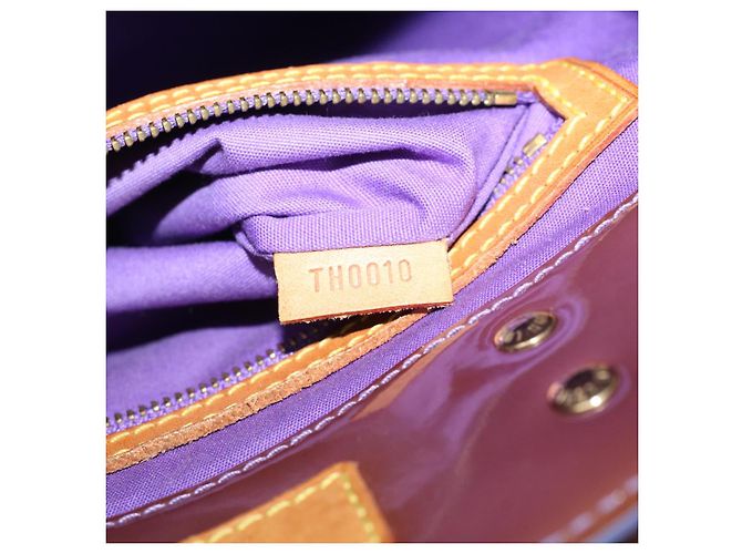 LOUIS VUITTON Monogramm Vernis Reade MM Einkaufstasche Viole M91087 LV Auth 49254 Lila - Ansicht 12
