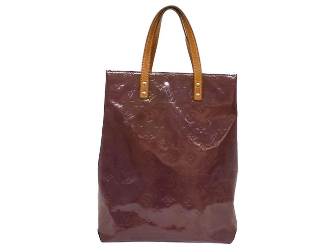 LOUIS VUITTON Monogramm Vernis Reade MM Einkaufstasche Viole M91087 LV Auth 49254 Lila - Ansicht 13
