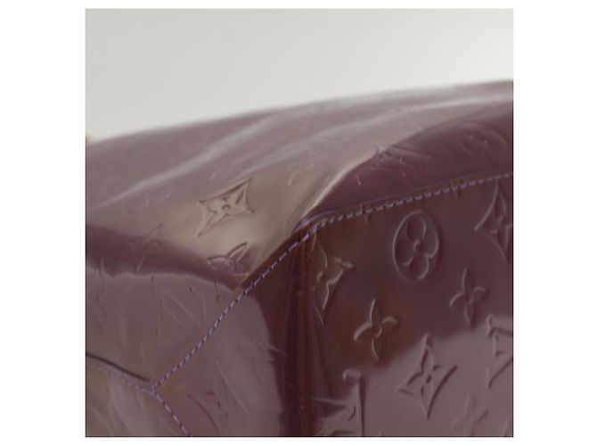 LOUIS VUITTON Monogramm Vernis Reade MM Einkaufstasche Viole M91087 LV Auth 49254 Lila - Ansicht 14