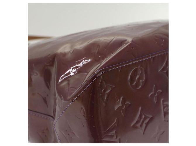 LOUIS VUITTON Monogramm Vernis Reade MM Einkaufstasche Viole M91087 LV Auth 49254 Lila - Ansicht 16