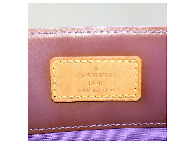 LOUIS VUITTON Monogramm Vernis Reade MM Einkaufstasche Viole M91087 LV Auth 49254 Lila - Ansicht 17
