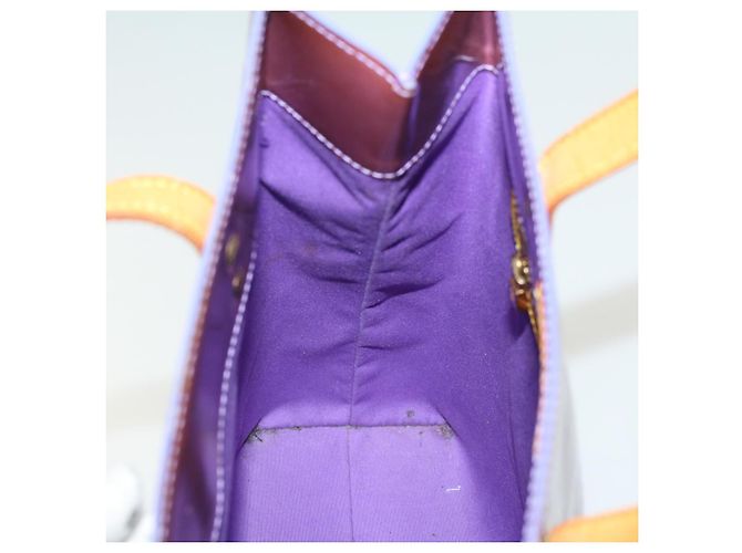 LOUIS VUITTON Monogramm Vernis Reade MM Einkaufstasche Viole M91087 LV Auth 49254 Lila - Ansicht 18