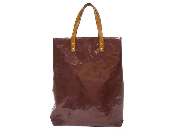 LOUIS VUITTON Monogramm Vernis Reade MM Einkaufstasche Viole M91087 LV Auth 49254 Lila - Ansicht 2