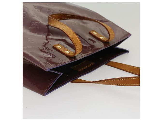 LOUIS VUITTON Monogramm Vernis Reade MM Einkaufstasche Viole M91087 LV Auth 49254 Lila - Ansicht 6