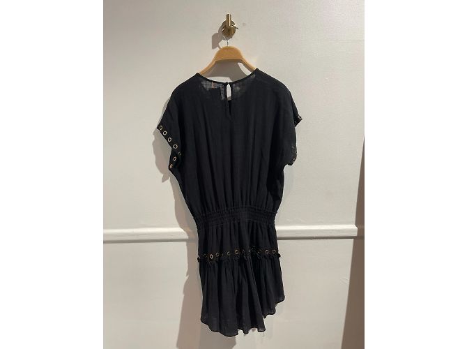 Autre Marque Vestido MISA T.Internacional XS Algodón Negro - vista 3