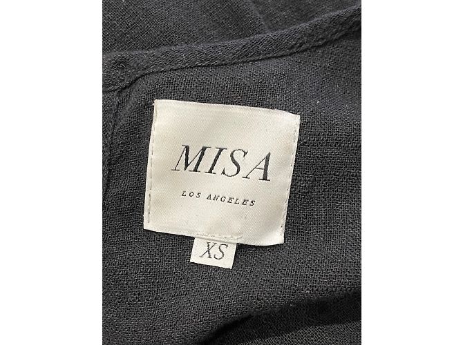 Autre Marque Vestido MISA T.Internacional XS Algodón Negro - vista 4