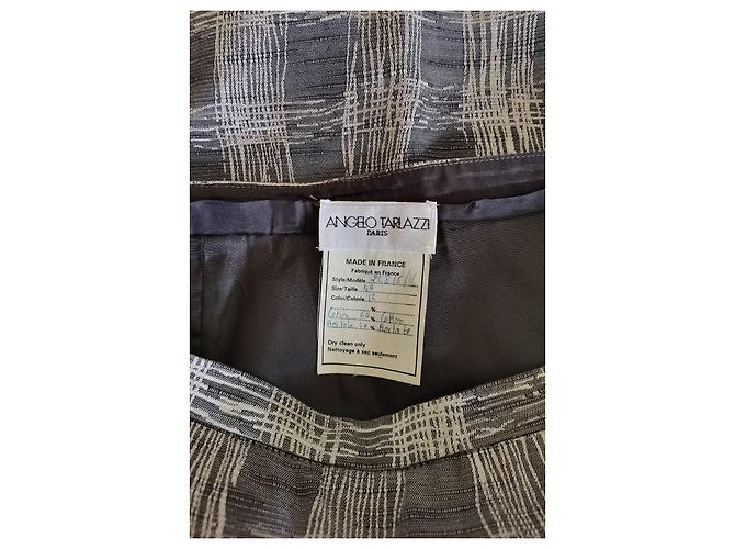 Angelo Tarlazzi gonne Grigio - vista 2