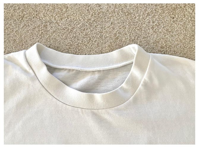 Autre Marque Mât de misaine Camiseta oversized de algodão creme Cru - vista 6