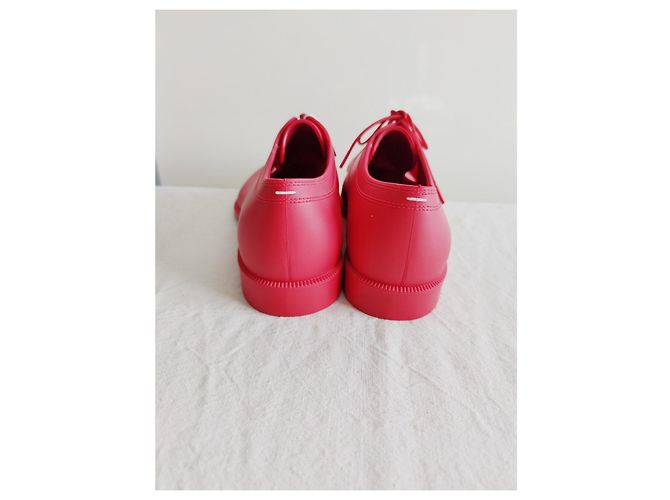 Maison Martin Margiela Scarpe Tabi Rosse Rosso - vista 5