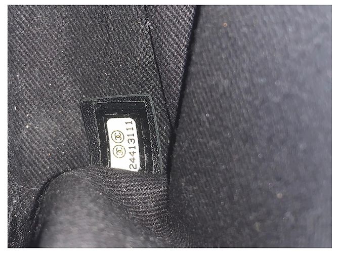 Mademoiselle Chanel 2.55 Marsupio nero in pelle - vista 11