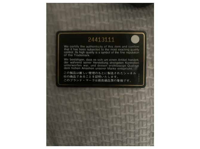Mademoiselle Chanel 2.55 Marsupio nero in pelle - vista 12