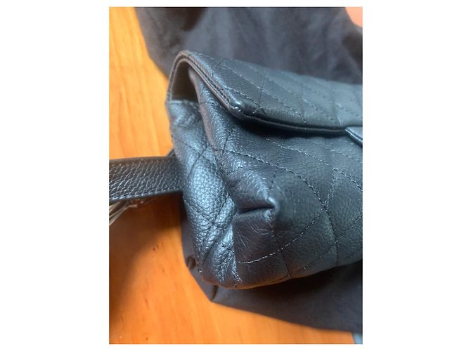 Mademoiselle Chanel 2.55 Marsupio nero in pelle - vista 7