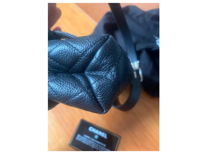 Mademoiselle Chanel 2.55 Marsupio nero in pelle - vista 8