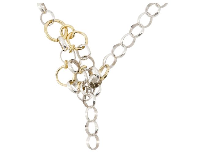 Superbe Collier - Isabel Marant - Laiton - Argent/Gold - vue 2
