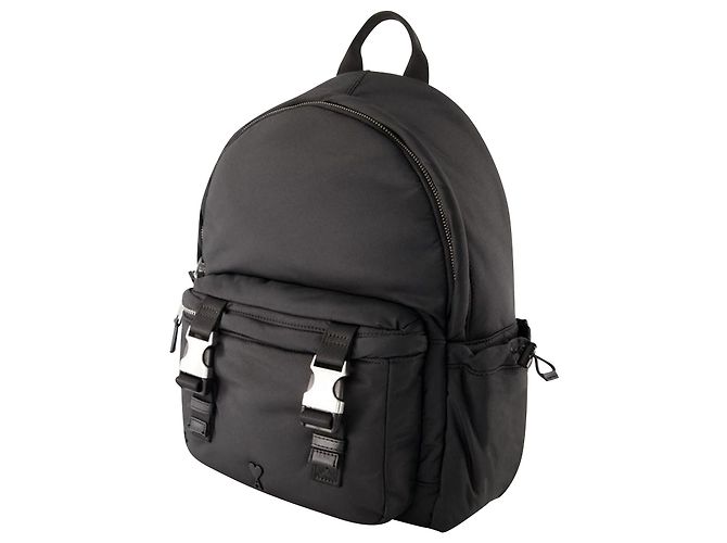 Backpack Ami De Coeur - AMI Paris - Synthetic - Black - view 2
