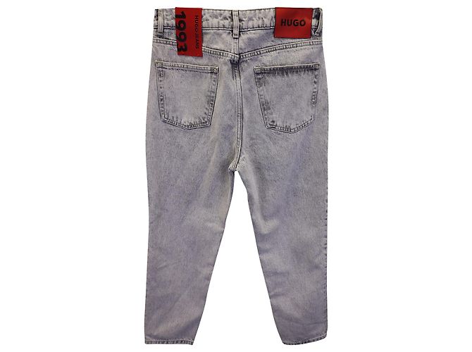 Hugo Boss Light Washed Jeans aus grauer Baumwolle - Ansicht 2