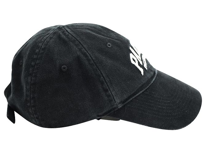 Cappellino City di Balenciaga Paris in cotone Nero - vista 3