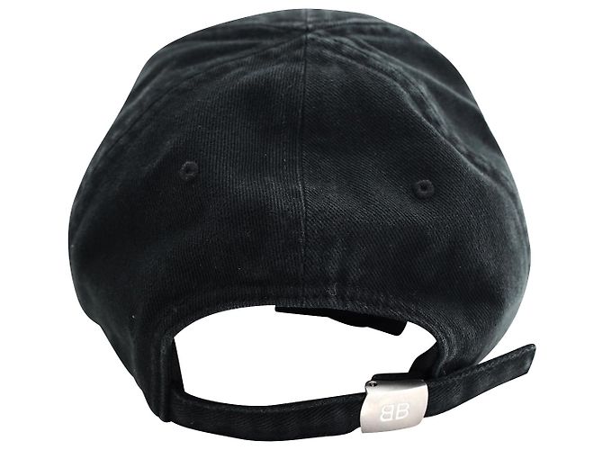 Cappellino City di Balenciaga Paris in cotone Nero - vista 4