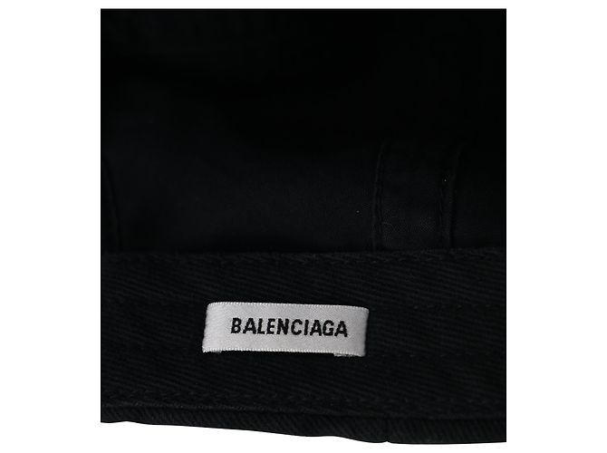 Cappellino City di Balenciaga Paris in cotone Nero - vista 8