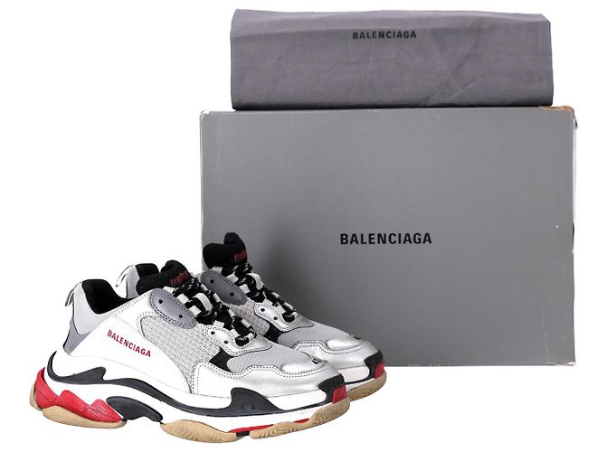 Balenciaga Triple S Sneakers in Multicolor Polyester - view 11