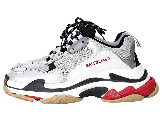 Balenciaga Triple S Sneakers in Multicolor Polyester - view 3