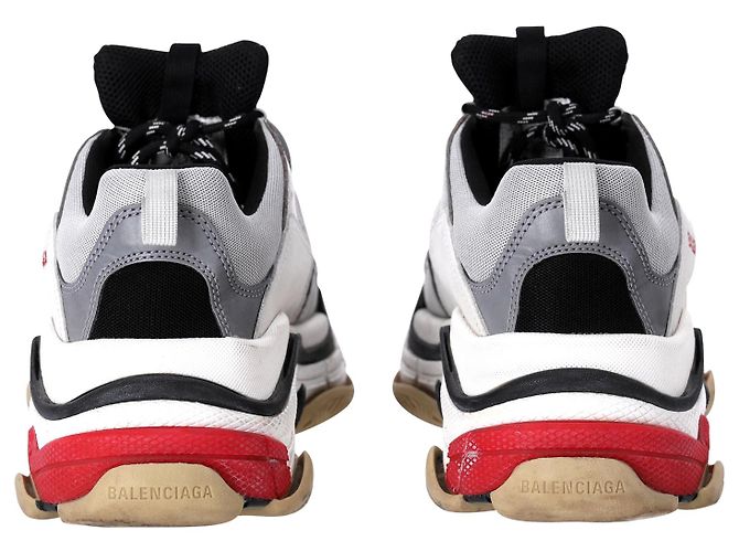 Balenciaga Triple S Sneakers in Multicolor Polyester - view 4