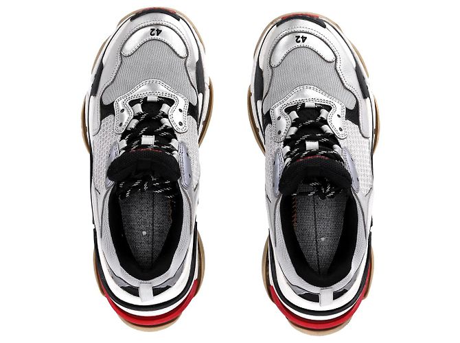 Balenciaga Triple S Sneakers in Multicolor Polyester - view 5