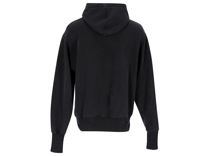 Autre Marque Eytys Lewis Logo-Patch-Hoodie aus schwarzer Bio-Baumwolle - Ansicht 3