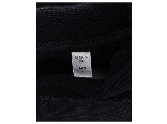 Autre Marque Eytys Lewis Logo-Patch-Hoodie aus schwarzer Bio-Baumwolle - Ansicht 5