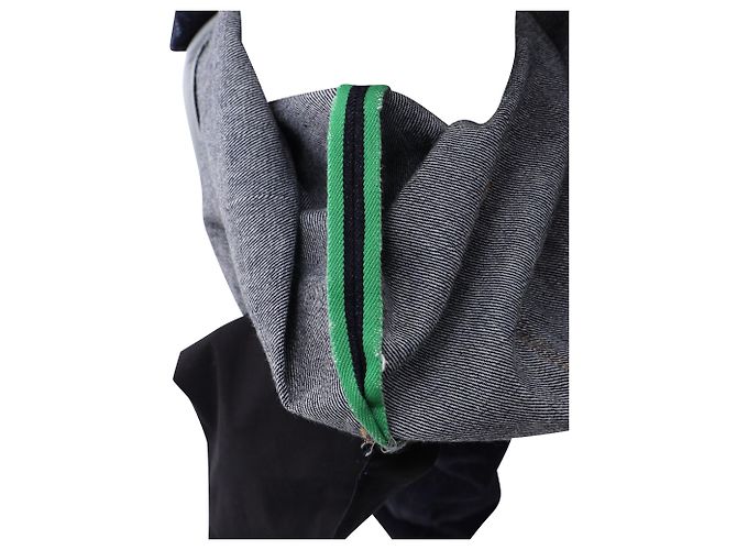 Jeans Bottega Veneta a gamba dritta in cotone blu navy - vista 7