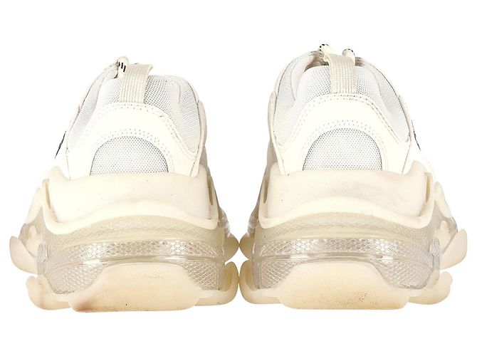 Everyday Balenciaga Triple S Sneakers aus beigem Polyurethan - Ansicht 11