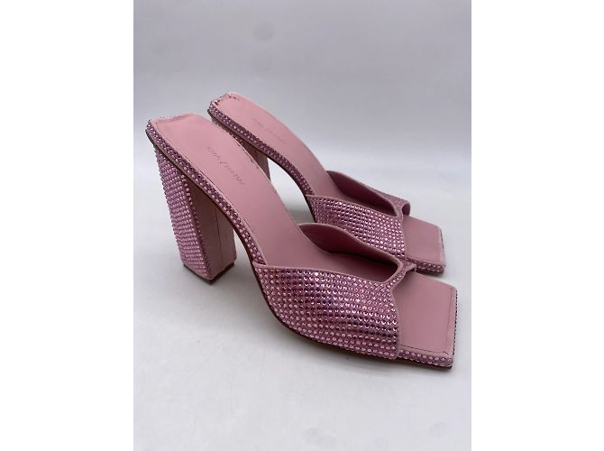 Autre Marque Sandali Gia Borghini T.EU 37.5 Tessuto Rosa - vista 4