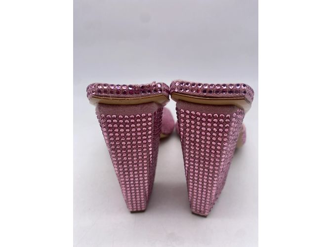 Autre Marque Sandali Gia Borghini T.EU 37.5 Tessuto Rosa - vista 5
