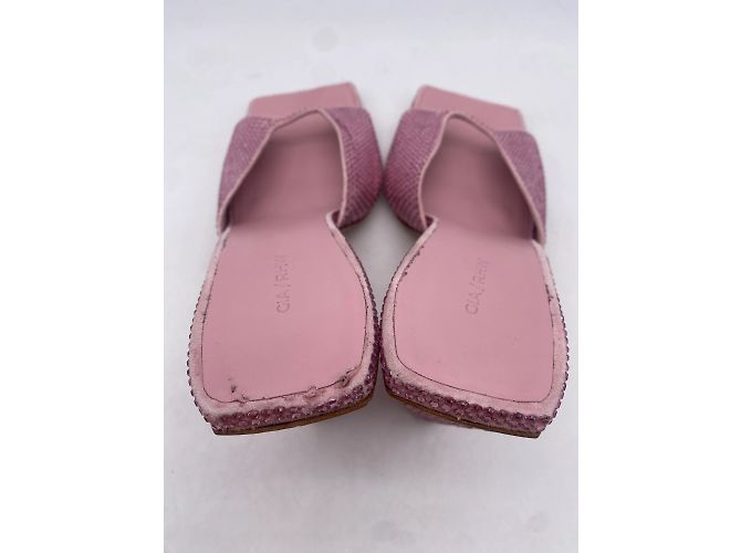 Autre Marque Sandali Gia Borghini T.EU 37.5 Tessuto Rosa - vista 6