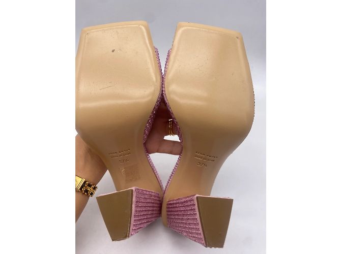 Autre Marque Sandali Gia Borghini T.EU 37.5 Tessuto Rosa - vista 7
