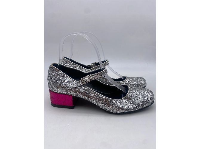 Tacchi Saint Laurent T.EU 37.5 Glitter - vista 4