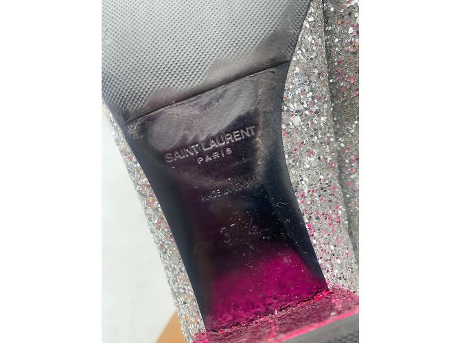 Tacchi Saint Laurent T.EU 37.5 Glitter - vista 7