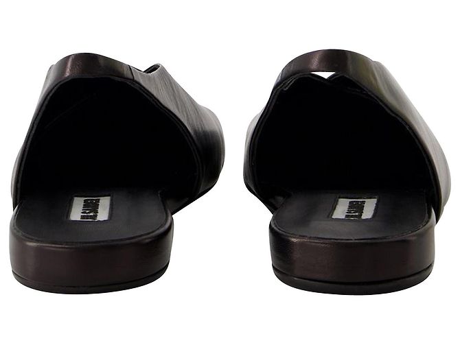 Ballet Sandals - Jil Sander - Leather - Black - view 3