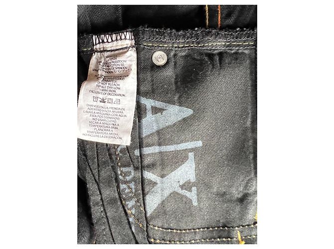 Vaqueros Armani Exchange de denim negro XS - vista 3