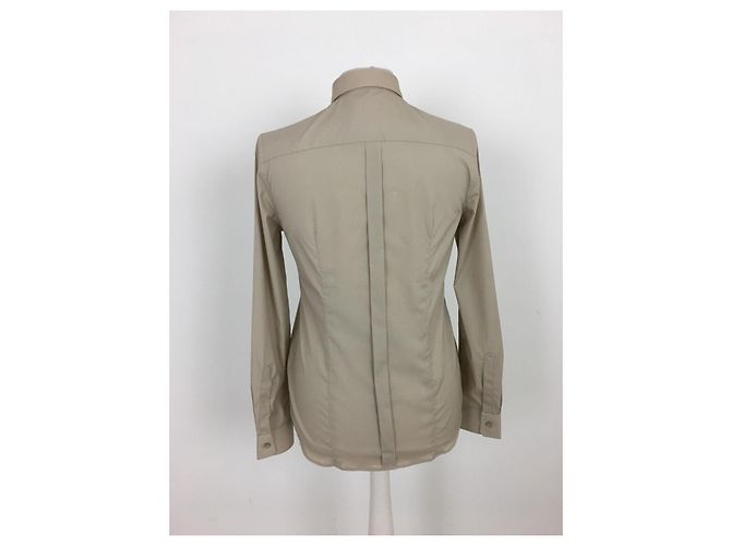 Camicia stile uniforme Burberry Beige - vista 2