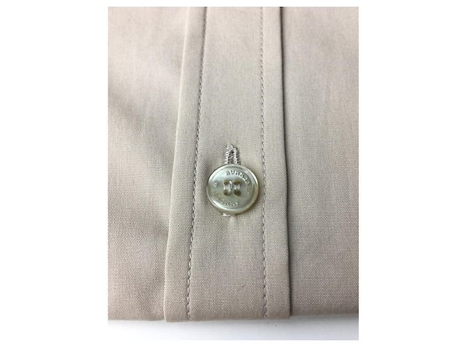 Camicia stile uniforme Burberry Beige - vista 8