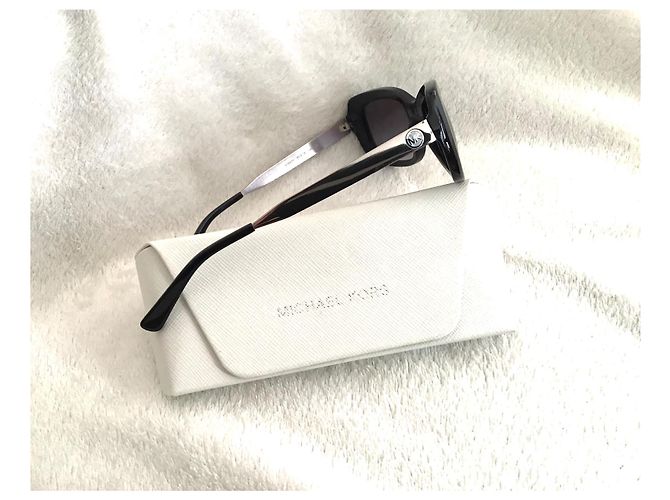 Occhiali da sole Michael Kors Sevilla MK 2061 Nero Argento - vista 7