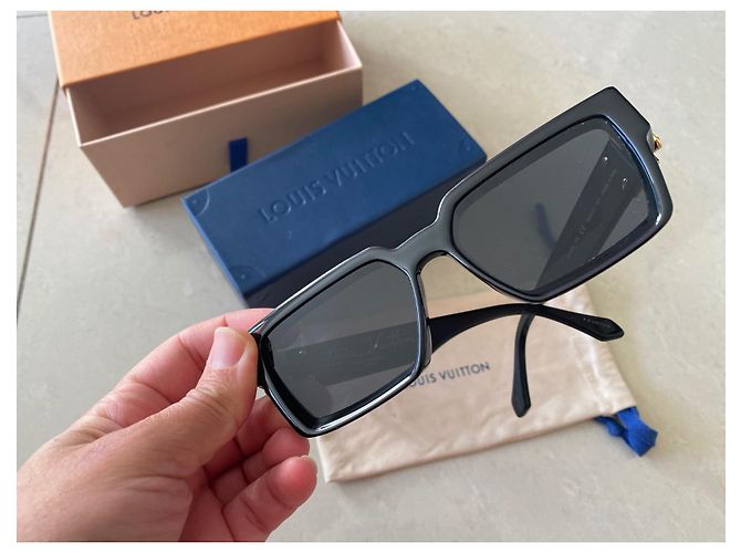 Louis Vuitton 1.1 Millionaires Occhiali misti per uomo e donna Nero - vista 8