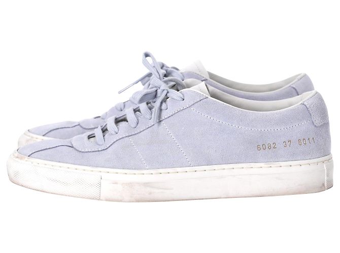 Autre Marque Sneakers Common Projects Summer Edition in pelle scamosciata celeste Blu Blu chiaro - vista 4