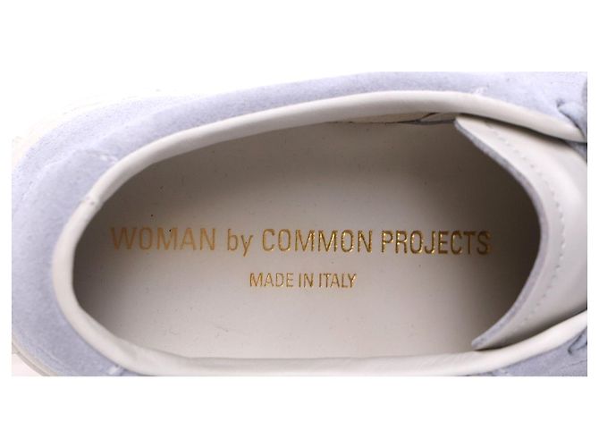 Autre Marque Sneakers Common Projects Summer Edition in pelle scamosciata celeste Blu Blu chiaro - vista 9