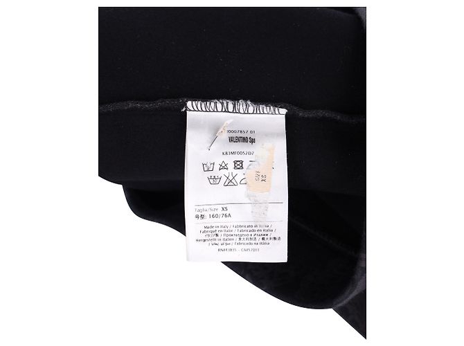 Valentino Garavani Sudadera con estampado de mariposas Valentino de algodón gris Negro - vista 5