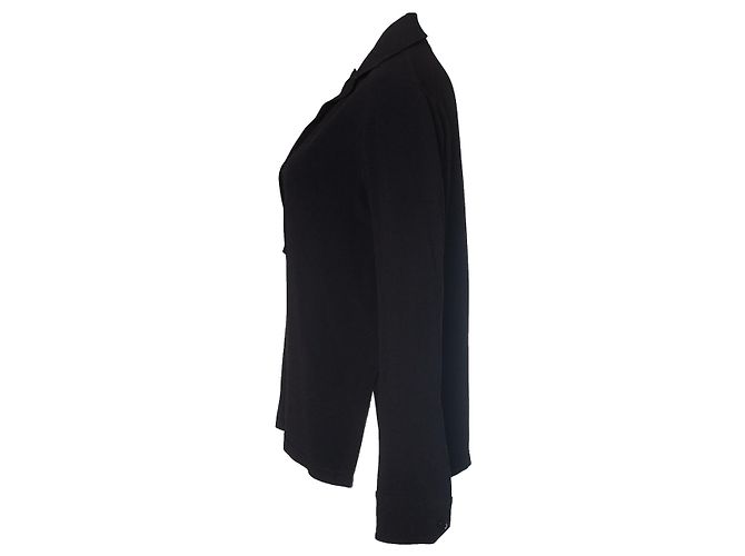 Helmut Lang, schwarze Bluse - Ansicht 3