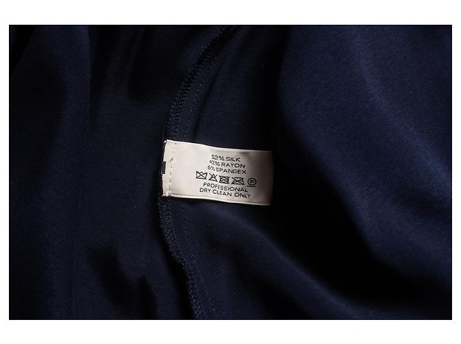 Autre Marque Pauw, Top seda azul sin mangas - vista 5