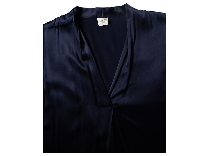 Autre Marque Pauw, Top seda azul sin mangas - vista 6