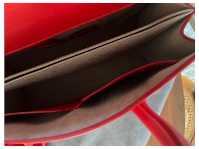 Borsa a mano Alexander McQueen Heroine in pelle rossa Rosso - vista 5